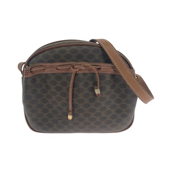Celine Vintage Macadam PVC Shoulder Bag - Picture 1 of 9